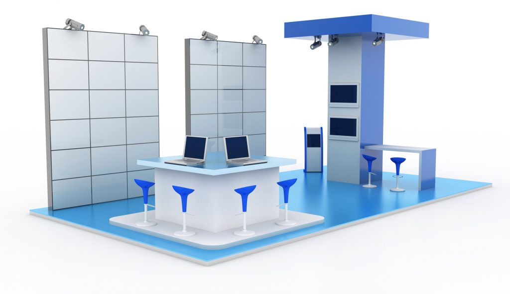 Planen Sie den Messeauftritt sorgfältig: Ein moderner Messestand muss zu den angesprochenen Kunden passen. (#01)