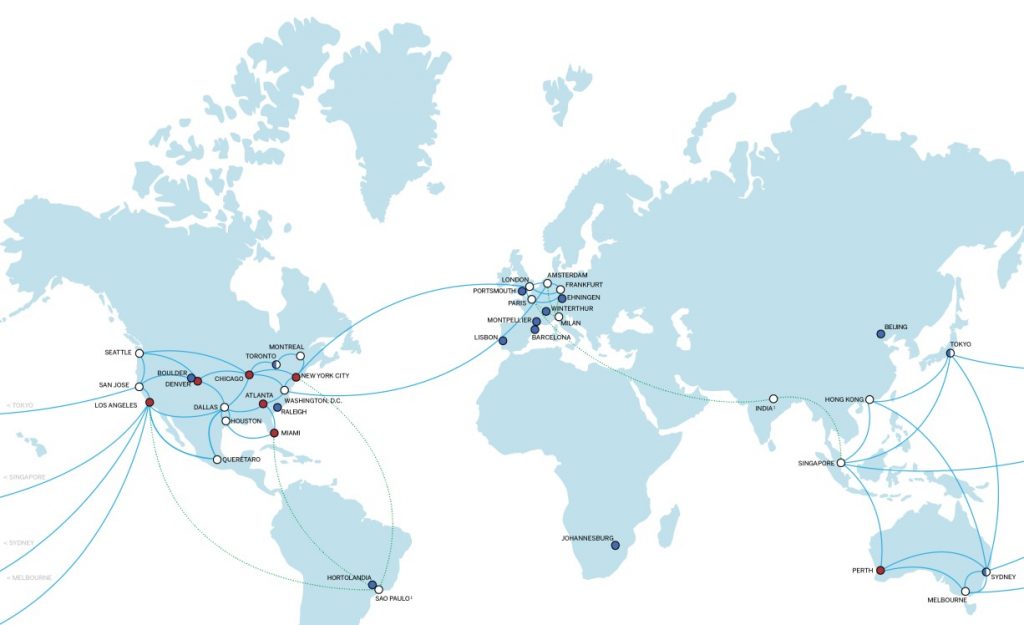 Infografik und Karte: IBM setzt seine Global Cloud Data Center Expansion fort. (#1)