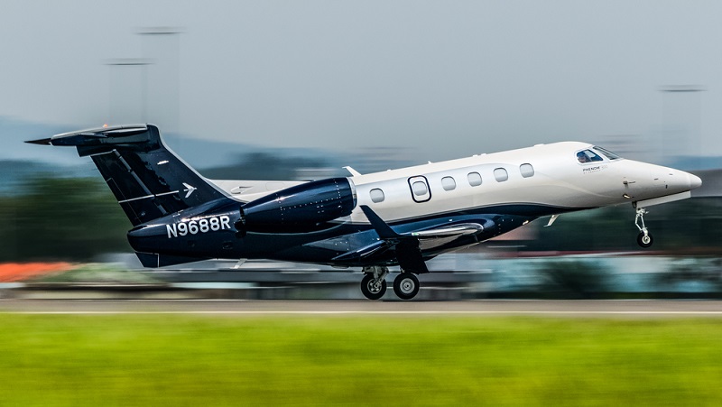 Der Legacy 600 des brasilianischen Flugzeugherstellers Embraer verkaufte sich 2014 18 Mal, allerdings waren die Leichtjets des Modells Embraer Phenom hier gefragter als die größeren Legacy 600 und 650er Modelle und weichen daher ein wenig vom Trend ab. (#05)