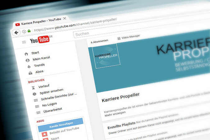 Videomarketing auf YouTube bespielsweise dient unter anderem der Übermittlung von Expertenwissen und unterstreicht die Kompetenz eines Unternehmens, wodurch wiederum die Glaubwürdigkeit erhöht wird. Ein schönes Beispiel ist der YouTube Kanal "Karriere Propeller". (#1)