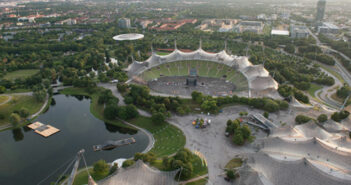 Hightech auf dem Olympiaturm in München Hightech auf dem Olympiaturm in München