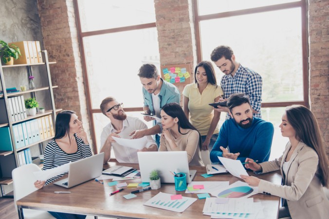 "Im Büro hat sich sie Stimmung stark verbessert" berichtet Mr. T "die Kollegen haben wieder Lust am Arbeiten und das alles nur durch das richtige Business Analytics Tool". (#1)