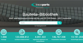 CAD-Content-Plattform: 1.000 Bauteile im Katalog CAD-Content-Plattform: 1.000 Bauteile im Katalog (Foto: TraceParts GmbH)