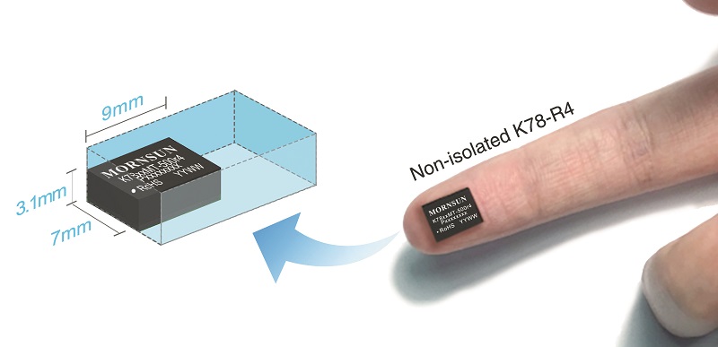 Die voll gekapselten Konverter-Module der Baureihe K78 setzen nicht nur Maßstäbe in Sachen Abmessungen, sondern auch, was ihre Performance anbelangt. ( Foto: Endrich Bauelemente Vertriebs GmbH“)