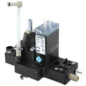 Der Kunststoffspritzgussblock von Bürkert. (Foto: Bürkert Fluid Control Systems)