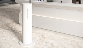 VARICOR®: Hygienestationen nicht nur für Officegebäude VARICOR: Hygienestationen für Officegebäude ( Foto: VARICOR)