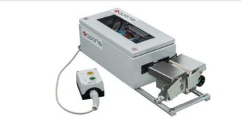 Optris-Komplettsystem für Glashärtungsanlagen Optris-Komplettsystem für Glashärtungsanlagen (Im Bild: TD GIS 640 R complete, Foto: Optris)
