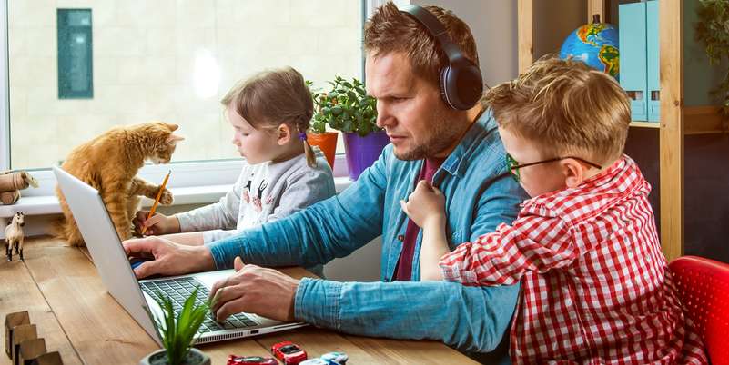 Bitte dafür sorgen, dass Kind und Kegel auch mal ausgesperrt werden können! ( Foto: Shutterstock- Sharomka)