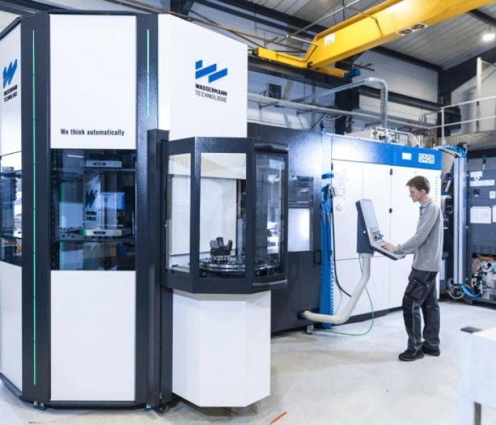 WORK S 300 4 an GROB G150 (Foto: WASSERMANN TECHNOLOGIE GmbH)