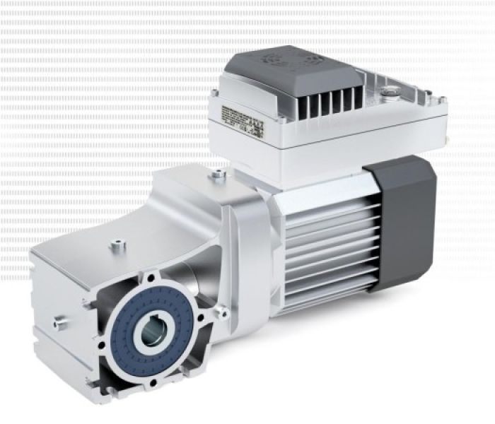 IE5+ Synchronmotoren mit aufmontiertem dezentralen Frequenzumrichter (Foto: NORD DRIVESYSTEMS)