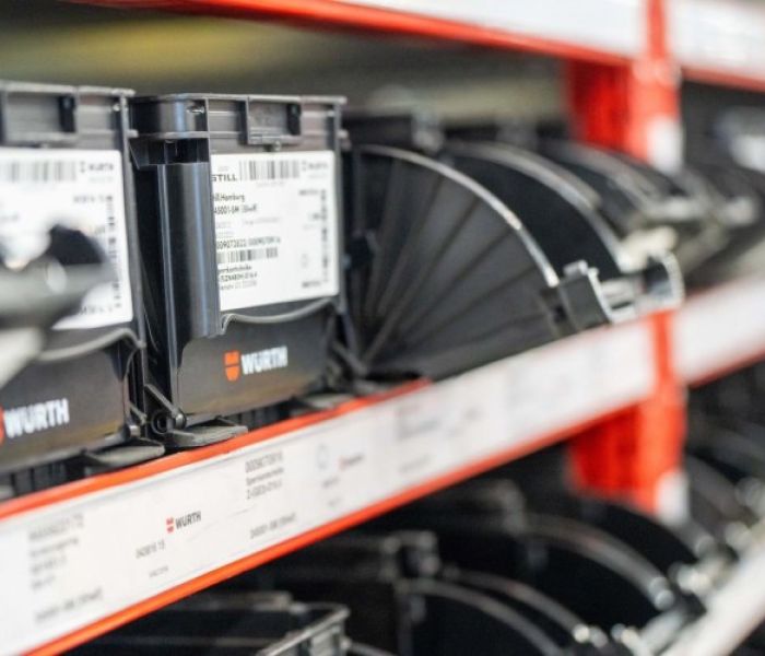 Kanban-Regal der Würth Industrie Service (Foto: STILL GmbH)