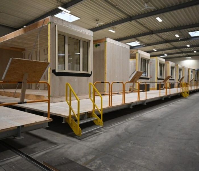 SH-Module werden bevorzugt zum schnellen, kosteneffizienten Bau (Foto: Achim Dathe SH HOLZ & MODULBAU)