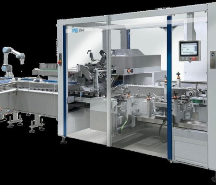 Pic 2.1: IWK CH4 horizontal cartoning system. (Foto: IWK Verpackungstechnik GmbH)
